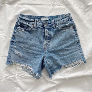 GRLFRND denim Jourdan shorts